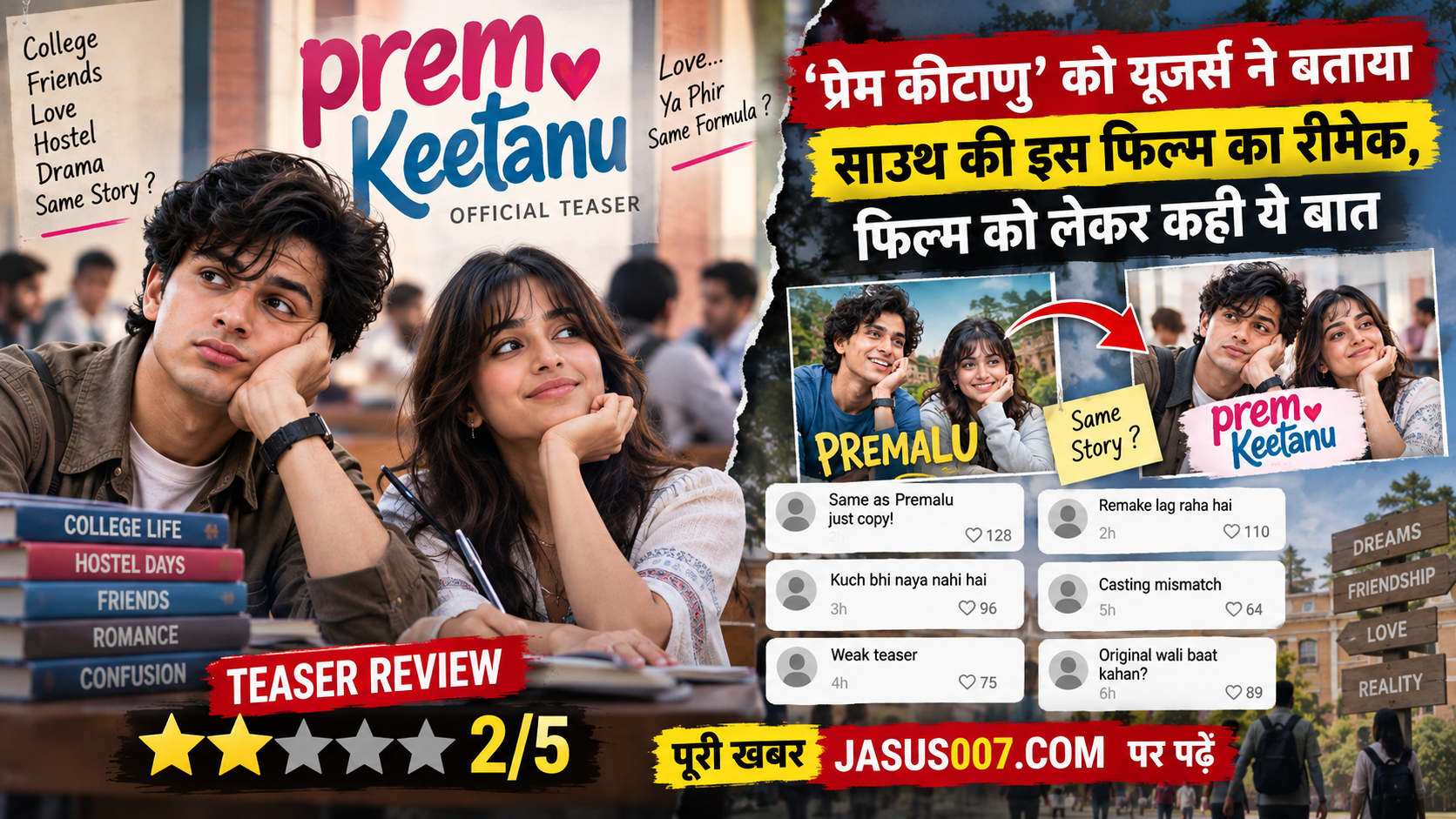 Prem Keetanu Teaser Review