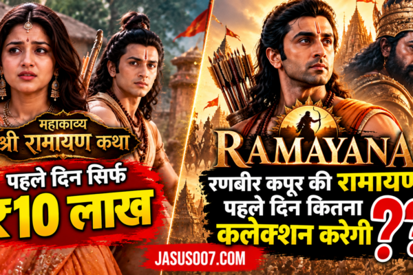 अंजलि अरोड़ा की ‘Mahakavya Shri Ramayan Katha’ ने पहले दिन करीब ₹10 लाख नेट कमाए। अब सवाल है कि रणबीर कपूर की बड़े बजट वाली ‘Ramayana’ Day 1 पर ₹100 करोड़ का आंकड़ा छू पाएगी या नहीं।