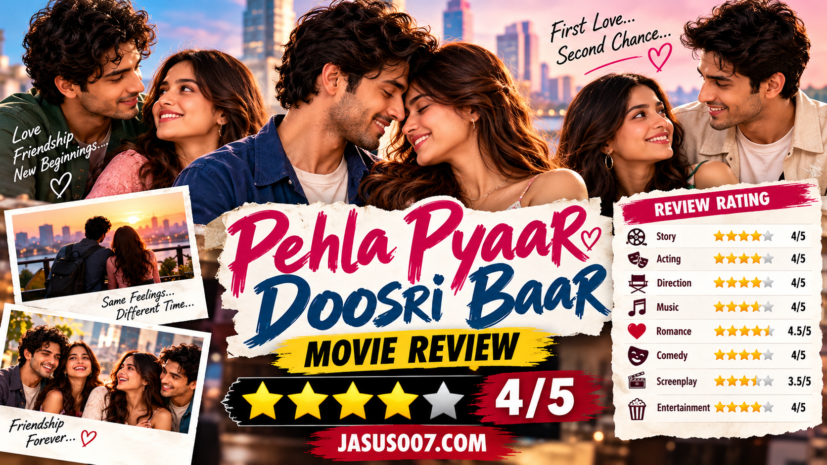 Pehla Pyaar Doosri Baar Movie Review